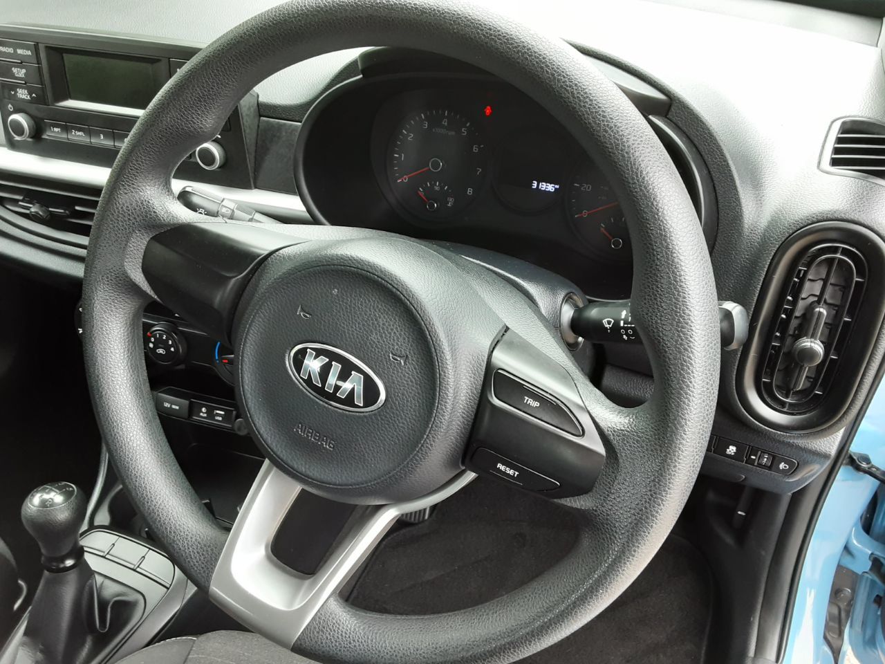 KIA PICANTO 1.0 1 5DR 2019 19 7,250 GEARBOX MANUAL BODYSTYLE HATCHBACK FUEL TYPE...